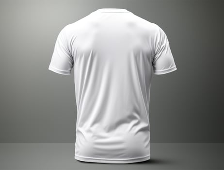 Professional blank tshirt photo ai generated