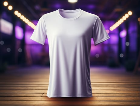 Professional blank tshirt photo ai generated