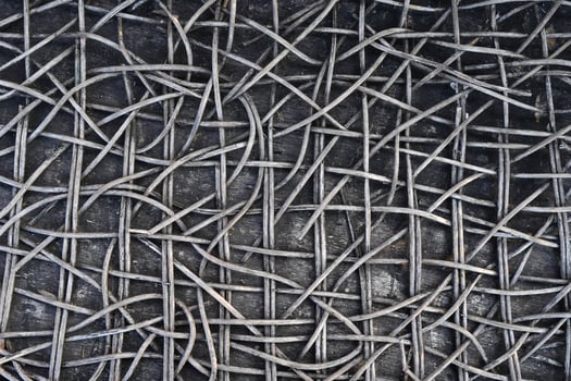 The background of the rattan tree decays over time. photo