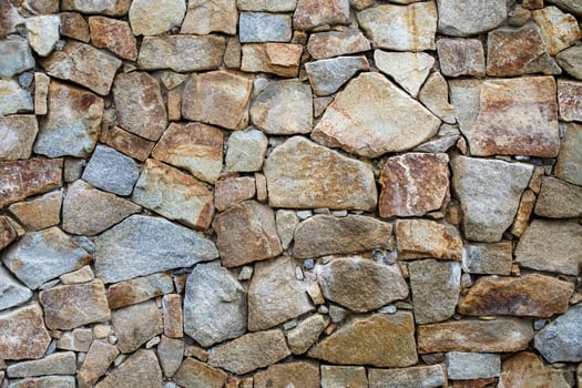 Stone wall. Outdoor background natural stone. photo