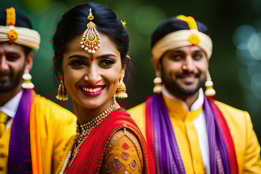 indian wedding photography in bangalore. AI-Generated photo