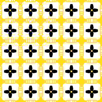 seamless pattern of abstract geometric shapes. illustration photo