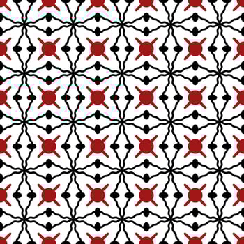 seamless pattern of abstract geometric shapes photo