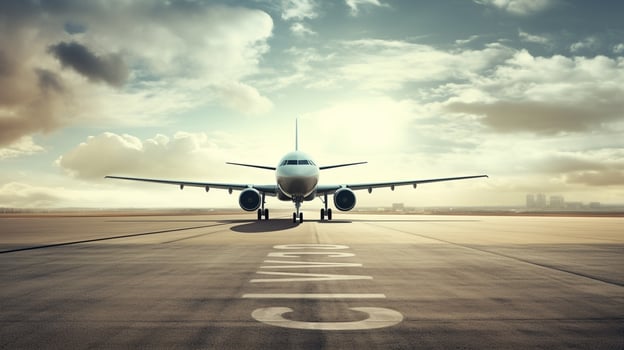 a plane is on the runway with the words photo