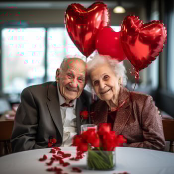 Love in the air - AI generated photo
