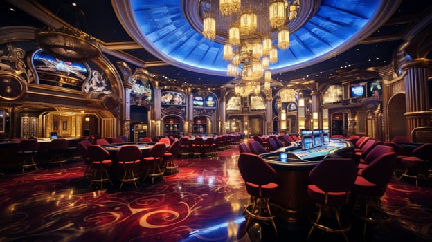 luck and wealth make for a successful night at the casino photo