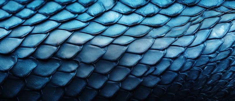 Detailed macro of reptile skin. AI Generative photo