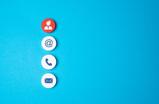 Live support, contacts and connections. Phones, addresses, web pages and geolocation. Business representation. Advertising and marketing. Feedback, public communication with customers. CRM photo