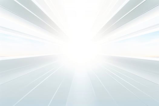 Abstract futuristic architecture background, Minimal technology white backdrop, Generative AI illustration photo