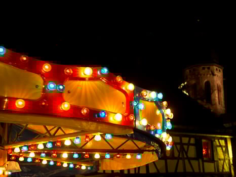 THE CITY OF kANDEL AT CHRISTMAS TIME photo