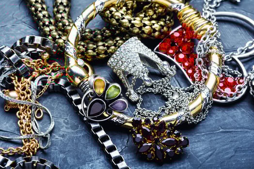 Jewelry and bijouterie. photo