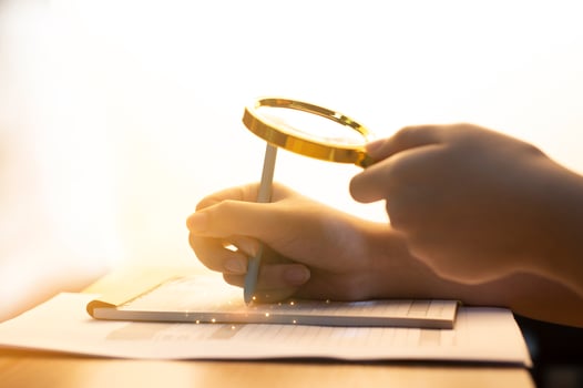 Concepts, inspection documents, quality assessment management With the checklist, the assessment process photo