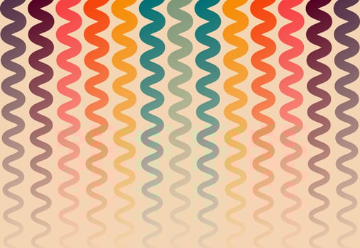 Retro groovy psychedelic wavy background photo