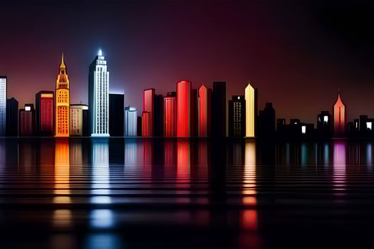 new york city, city, cityscape, cityscape, cityscape wallpaper, cityscape. AI-Generated photo