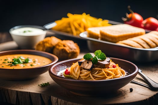 the best food in the world. AI-Generated photo