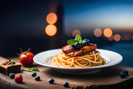 the food of the future is here. AI-Generated photo