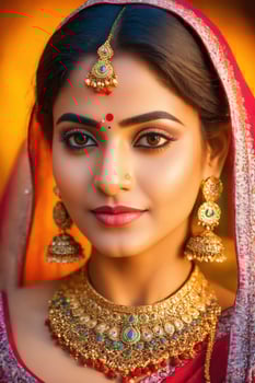 Indian heritage, Indian dress, Indian clothing, colorful, vibrant, ornate photo