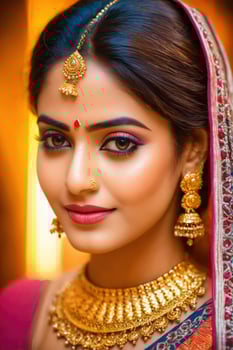 Indian heritage, Indian dress, Indian clothing, colorful, vibrant, ornate photo