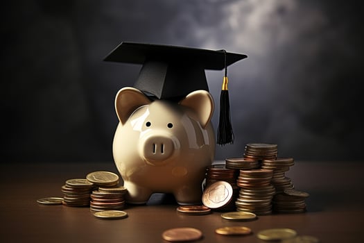 AI generated Investing in Education. photo