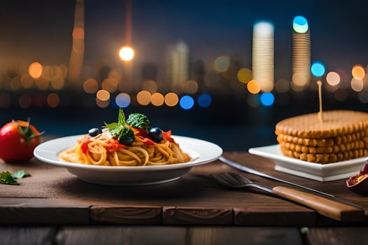 the best restaurants in dubai. AI-Generated photo