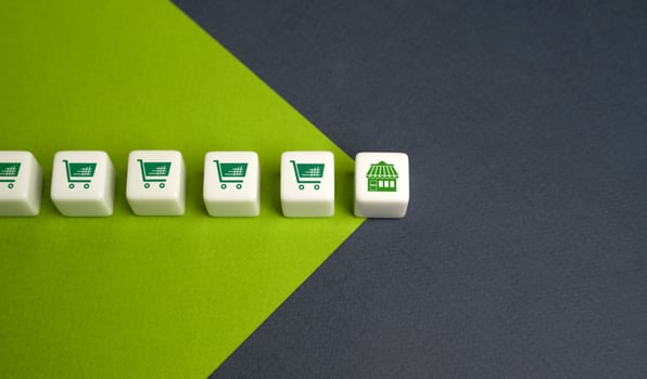 Go shopping at the store. Best special offers. Marketing, loyalty programs. Consumer preferences. Attract many buyers. Buying boom. Advertising. Big sale. Promotions and discounts. photo