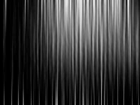 Black and white stripe abstract background. Motion effect. Grayscale fiber texture backdrop and banner. Monochrome gradient pattern and textured wallpaper. photo