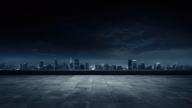 abstract dark urban surface background ai generated photo