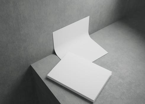 Book cover mockup photo