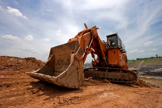 excavator machine earthmoving photo