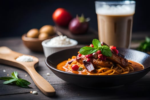the best food in the world is in the kitchen. AI-Generated photo
