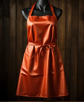 AI generated AI Generated Stylish Adjustable Cooking aprons for men and women photo