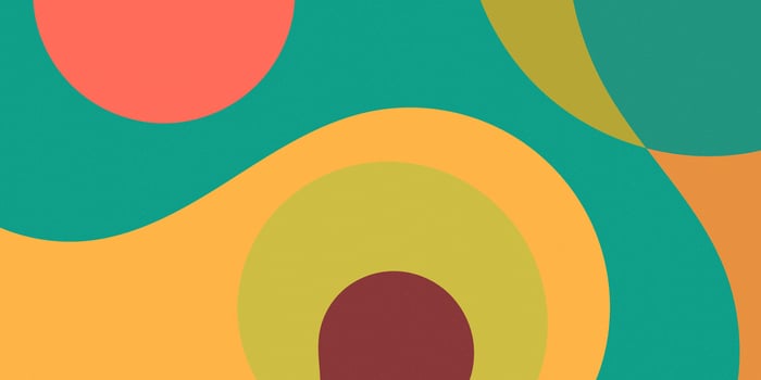 abstract organic vintage background with noise photo