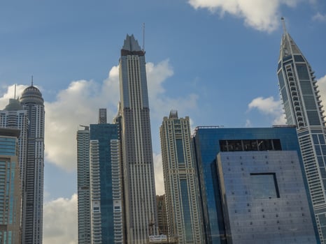 the city of dubai photo