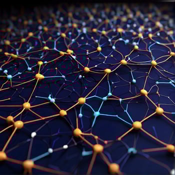 abstract background that is inspired by the complex network of synapses that connects our brains. photo