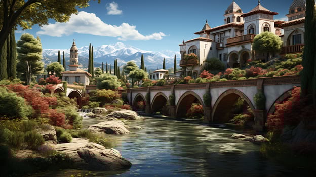 Spanish tourism background photo