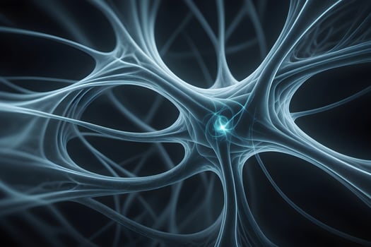 Monochromatic Neural Pattern Technology Background Ai Generative photo