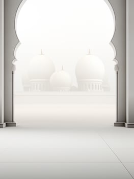 Ramadan kareem traditional islamic festival religious social media post design ai generated photo