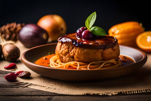 the best foods to eat on christmas day. AI-Generated photo