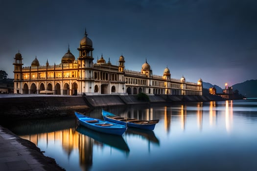 the palace of mysore, mysore, india. AI-Generated photo