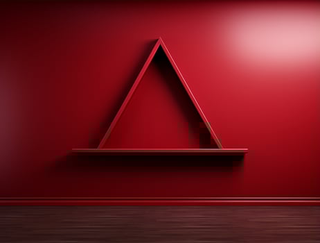 Empty modern texture wall background front view Ai generated photo