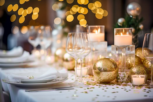 Festive Christmas Decoration Ideas for a Merry Holiday Season. Ai Generated. photo