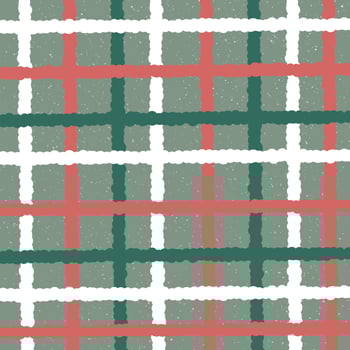 Green and red plaid Scott pattern for Christmas festival photo