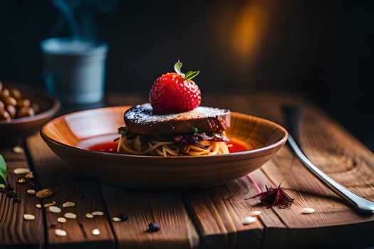 the food of the future is here. AI-Generated photo