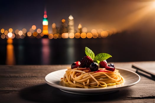 the best restaurants in the world. AI-Generated photo
