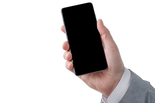 Phone in the hand photo