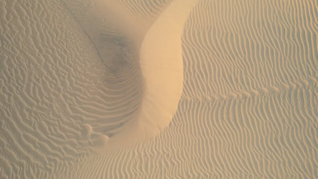 Vietnam red sand dunes golden hour photo
