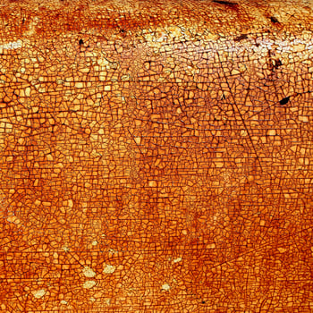 red orange rusty cracked paint pattern photo