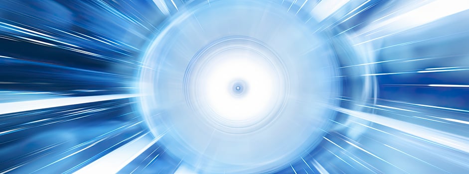 Futuristic Minimalist Blue Digital Background. AI Generated photo