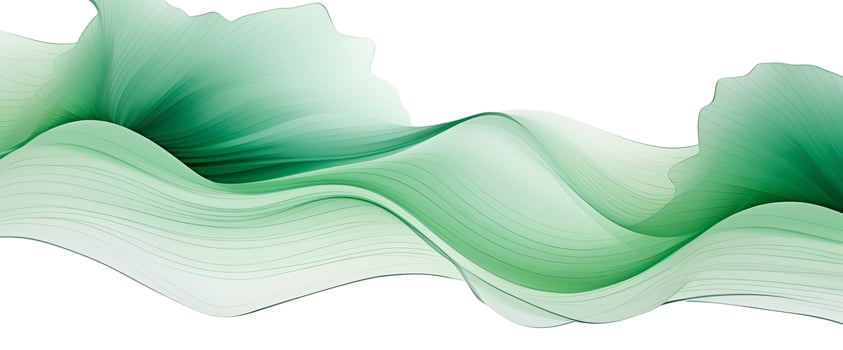 Artistic Background Featuring Leaf, Wave. AI Generated photo
