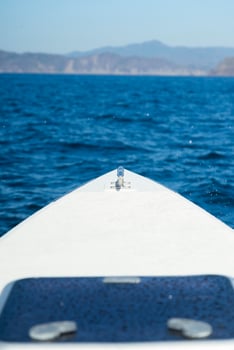 Boat in the sea photo